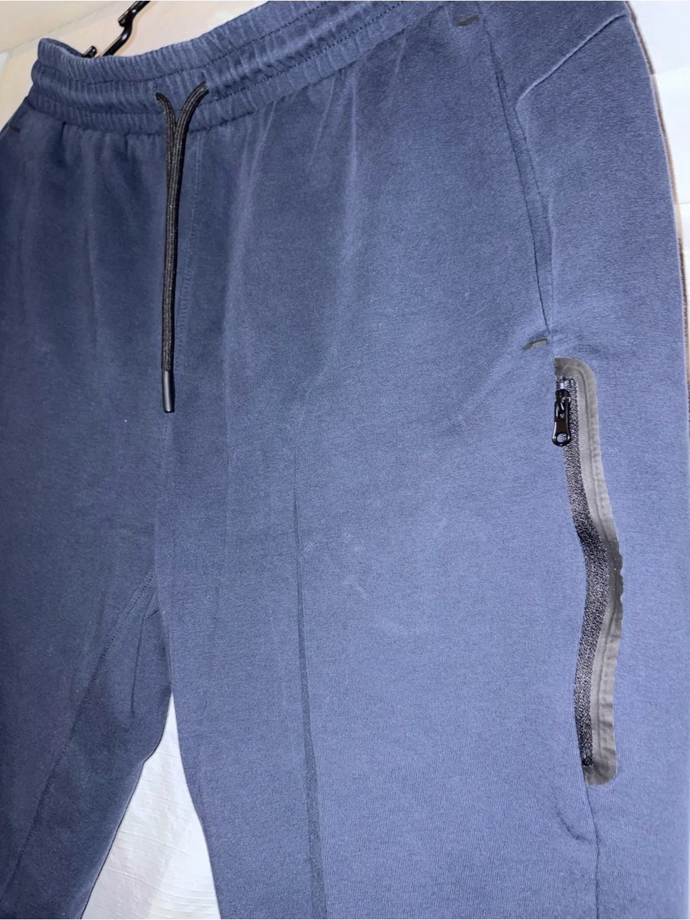 Old Navy Men's Dark Navy Drawstring Jogger Pants